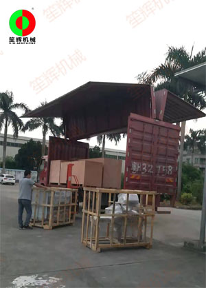 金秋十月，国内外订单同车中转发货......